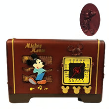 Load image into Gallery viewer, The Bradford Exchange Disney Mickey Mouse Retro Sculpture Collection Issue #4: Melody Groove Handcrafted Vintage-Inspired Radio with Lights and Disney Music 6-inches
