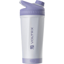 Load image into Gallery viewer, VOLTRX ChillMix Shaker Bottle Insulated Stainless Steel - USB C Rechargeable Electric Protein Shake Mixer, Shaker Cups for Protein Shakes and Meal Replacement, 16 oz
