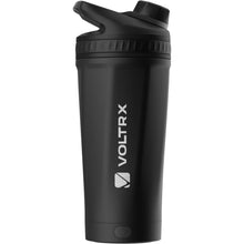 Load image into Gallery viewer, VOLTRX ChillMix Electric Protein Shaker Sports Bottle 16 oz Insulated Stainless Steel Portable USB C Rechargeable Easy to Clean Leakproof Double Wall

