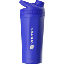 Load image into Gallery viewer, VOLTRX ChillMix Electric Protein Shaker Sports Bottle 16 oz Insulated Stainless Steel Portable USB C Rechargeable Easy to Clean Leakproof Double Wall
