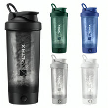 Load image into Gallery viewer, VOLTRX Merger Protein Blender Shaker Bottle USB C Rechargeable Electric Protein Shake Mixer Cups BPA Free 24oz
