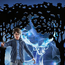 Load image into Gallery viewer, The Bradford Exchange HARRY POTTER Illuminated Patronus Sculpture Collection Issue #1 Harry Potter Hand-painted with LED Magical Glow Figure 7.8-inches
