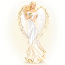 Load image into Gallery viewer, The Bradford Exchange Guardian Angel Embrace Figurine Embellished with Swarovski Crystals 7.25-inches - RCE Global Solutions
