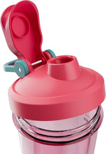Load image into Gallery viewer, VOLTRX VortexBoost Electric Shaker Bottle, USB C Rechargeable Protein Shake Mixer, Shaker Cups for Protein Shakes and Meal Replacement Shakes, BPA-Free, Made with Tritan, Solar Red, 24oz
