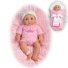 Load image into Gallery viewer, The Ashton-Drake Galleries My Little Princess Lifelike Newborn Girl A Reborn Masterpiece with RealTouch® Vinyl for Realism Handcrafted Details &amp; Custom Ensemble Collectible Doll by Sandy Faber 18-inches - RCE Global Solutions
