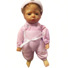 Load image into Gallery viewer, The Ashton-Drake Galleries You May Outgrow My Lap But Never My Heart Baby Doll Truly Real® Lifelike Vinyl Doll in Going Home Outfit with Charity Support A Tiny Gift From Above Collection Issue #4 by Donna Lee 10-inches - RCE Global Solutions
