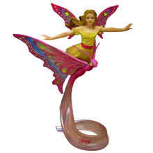 Load image into Gallery viewer, The Hamilton Collection On Wings of Hope Collection &quot;Joy&quot; Fairy Figurine Hand-Painted Breast Cancer Awareness Sculpture with Faux Gems and Inspirational Message by Jody Bergsman 6-inches
