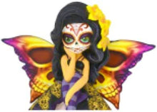 Load image into Gallery viewer, The Hamilton Collection Jasmine Becket-Griffith Spirit of The Inspiring Hope Glow in The Dark Sugar Skull Decor 6&quot;-Inches
