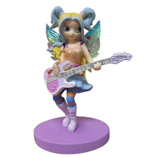 Load image into Gallery viewer, The Hamilton Collection Nixie Fairy Figurine Jasmine and the Flaming Pixies Collection Hand-Painted Fantasy Sculpture with Glitter Wings and Sparkling Gem Accents by Jasmine Becket-Griffith 4.5-inches
