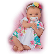 Load image into Gallery viewer, The Ashton - Drake Galleries Pretty and Petite Presley TrueTouch™ Silicone Lifelike Baby Girl Doll Realistic Weighted Fully Poseable by Master Doll Artist Cheryl Hill 16"-inches
