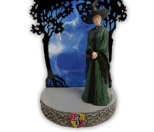 Load image into Gallery viewer, The Bradford Exchange HARRY POTTER Illuminated Patronus Sculpture Collection Issue #5 Professor McGonagall Hand-painted with LED Magical Glow Figure 7.8-inches
