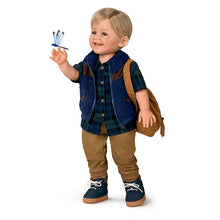 Load image into Gallery viewer, The Ashton-Drake Galleries Little Explorer Liam Lifelike Toddler Doll by Ping Lau 22-inches - RCE Global Solutions
