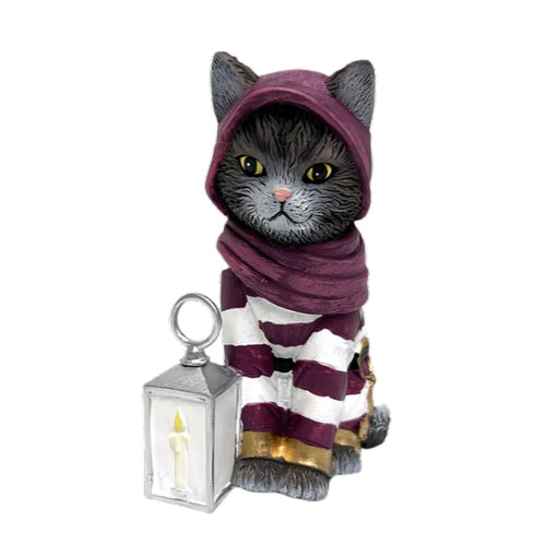 The Bradford Exchange Purr-Fect Inn Keeper Issue #9 from The PURR-fect Christmas Pageant Nativity Cat Figurine Collection Handcrafted and Hand-painted 4.5-inches - RCE Global Solutions