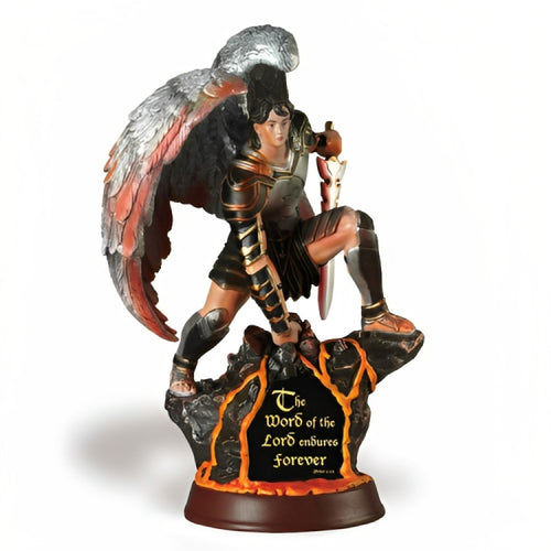 The Bradford Exchange St. Raguel: The Lord Shall Issue #4 from Archangels Of The Divine Word Sculpture Collection 9.5-inches - RCE Global Solutions