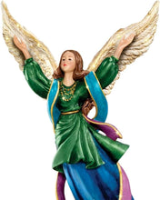 Load image into Gallery viewer, The Bradford Exchange Glory to God in The Highest Nativity Angel Figurine Issue #5 Hand-Sculpted 3D Artwork and Exquisite Hand-Painted Details Renaissance-Inspired Design by T-Kinkade 6-inches - RCE Global Solutions
