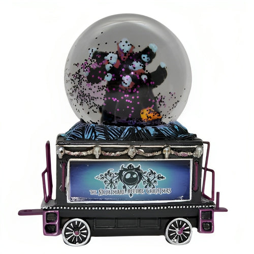 The Bradford Exchange Disney Tim Burton’s The Nightmare Before Christmas Glitter Globe Train Collection Issue #16: You're Such A Scream, Jack! Handcrafted & Hand-Painted with Music & Glitter 4.5-Inches
