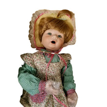 Load image into Gallery viewer, The Ashton-Drake Galleries Patchwork of Love Collection Warmth of The Hearth Baby Collectible Doll with Blanket Issue #1 Exquisite Details by Collectible Doll Artist Julie Good-Kuriger 12-Inches
