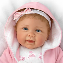 Load image into Gallery viewer, The Ashton - Drake Galleries I Sure Do Love Ewe Lifelike So Truly Real® Baby Girl Doll Magnetic Pacifier Weighted Fully Poseable with Soft RealTouch® Vinyl Skin by Doll Artist Linda Murray 19&quot;-Inches - RCE Global Solutions
