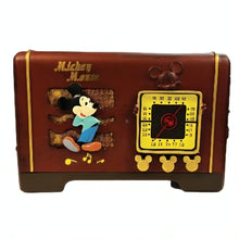 Load image into Gallery viewer, The Bradford Exchange Disney Mickey Mouse Retro Sculpture Collection Issue #4: Melody Groove Handcrafted Vintage-Inspired Radio with Lights and Disney Music 6-inches
