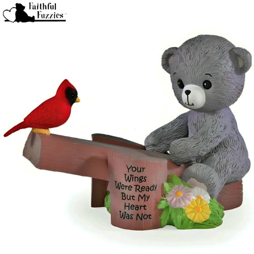 The Hamilton Collection Faithful Fuzzies Forever in My Heart Figurine Issue #4 