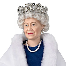 Load image into Gallery viewer, The Ashton-Drake Galleries Her Majesty The Queen Elizabeth II: Sapphire Elegance Portrait Doll Argil Porcelain Figurine 15-inches - RCE Global Solutions
