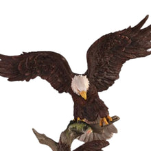 Load image into Gallery viewer, The Bradford Exchange Bald Eagle Sculpture Protectors of The Nest Collection Issue #5: Nature's Protectors Hand-Painted American Eagle Collectible in Artist’s Resin 10-inches
