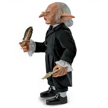 Load image into Gallery viewer, The Ashton-Drake Galleries Harry Potter Gringotts Bank Head Goblin Portrait Figure Hand-painted Vinyl Poseable 16.5-inches - RCE Global Solutions
