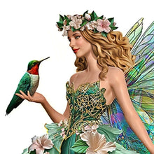 Load image into Gallery viewer, The Hamilton Collection Enchanted Wings of Wonder “Radiant Royalty” Fairy Figurine by Nene Thomas 7.5-inches
