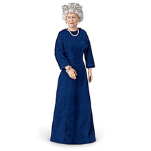 Load image into Gallery viewer, The Ashton-Drake Galleries Her Majesty The Queen Elizabeth II: Sapphire Elegance Portrait Doll Argil Porcelain Figurine 15-inches - RCE Global Solutions
