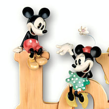 Load image into Gallery viewer, The Bradford Exchange Disney Mickey Mouse and Friends LOVE Wall Decor Vintage-Style Hand-Cast and Hand-Painted Artisan Masterpiece Heartwarming Home Decoration 13&quot; W x 10&quot; H x 2&quot; D - RCE Global Solutions
