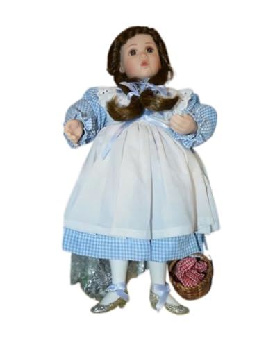 The Ashton-Drake Galleries Wizard of OZ Dorothy Porcelain Vintage Collectible Doll from 1994 A Beautiful Addition to Your Collection with Faithful Companion Toto 12-Inches - RCE Global Solutions