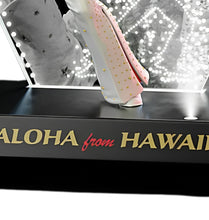 Load image into Gallery viewer, The Bradford Exchange Aloha from Hawaii Commemorate the 50th Anniversary with Lights Music and Iconic Design Officially Licensed Handcrafted Elvis Presley Sculpture 7.5-inches - RCE Global Solutions
