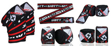 Load image into Gallery viewer, Skott Constrictor Knee Wraps Heavy Duty Knee Support Straps for Weightlifting Powerlifting &amp; Squats Comfortable Gym Wraps Unisex One Size Fits All
