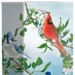 Load image into Gallery viewer, The Bradford Exchange &quot;Treetop Friends&quot; Songbird Art by James Hautman Table Lamp 14.5-inches - RCE Global Solutions
