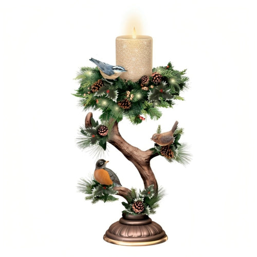 The Bradford Exchange Twilight Treasure Candle Collection Issue #1 with LED Light 10.5 to 12-inches