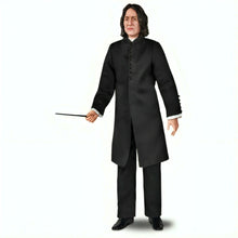 Load image into Gallery viewer, The Ashton-Drake Galleries Harry Potter Year One Portrait Collection Issue #6: &quot;Professor Snape&quot; Handcrafted Figure with Poseable Arms Detailed Costume and Iconic Wand 14.5-inches
