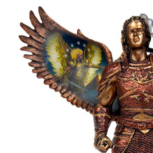 Load image into Gallery viewer, The Bradford Exchange Archangels of Light Cold-Cast Bronze Sculpture Collection Issue #32:&#39;Jehoel: Fire of God&#39; Inspired by Renaissance Art and with Artwork by Howard David Johnson 10-Inches - RCE Global Solutions
