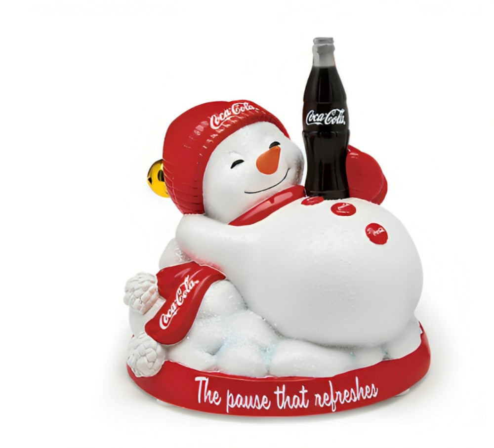 The Hamilton Collection PauseThat Refreshes Share A Coke And A Smile Figurine Collection Issue #2 Meticulously Handcrafted Detail Inviting Collectors to Embrace the Enchanting Fusion of Winter Snow and the Timeless Pleasure of Coca-Cola 4.25-inches - RCE Global Solutions