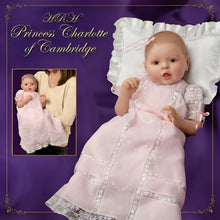 Load image into Gallery viewer, The Ashton-Drake Galleries Princess of Cambridge Commemorative Baby Doll Royal Heirloom Tribute to Princess Charlotte Handcrafted Poseable Porcelain Collectible by Master Doll Artist Fiorenza Biancheri 20-inches - RCE Global Solutions
