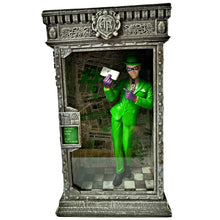 Load image into Gallery viewer, The Bradford Exchange Riddler Issue #4 from Batman: Arkham Asylum Light-Up Cell Block Villain Sculpture Collection 7-inches
