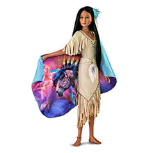 Load image into Gallery viewer, The Ashton-Drake Galleries Legend of the Spirit Pony Portrait Doll Handcrafted with Hand-Painted Details with Over 200 Beaded Faux Feather and Faux Suede-Buckskin Dress Collectors Edition by Laurie Prindle 21-Inches
