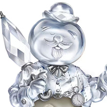 Load image into Gallery viewer, The Hamilton Collection Rudolph the Red-Nosed Reindeer Faceted Crystal Sculpture Illuminated Musical Christmas Decor Collectible 11-Inches
