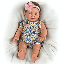 Load image into Gallery viewer, The Ashton-Drake Galleries Such A Doll Photo Contest Collection Issue #11: Harmony Collectible Baby Doll Handcrafted Lifelike with RealTouch® Vinyl and Hand-Rooted Hair by Ping Lau 18-inches
