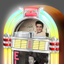 Load image into Gallery viewer, The Bradford Exchange Elvis Presley Jukebox Sculptures from Elvis Retro Sculpture Collection Issue #1 with Lights and Music 6-inches - RCE Global Solutions
