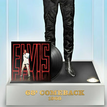 Load image into Gallery viewer, The Bradford Exchange Elvis Presley Illuminated Jumpsuit Sculpture Collection Issue #3 68 Comeback Special Handcrafted Collectible in Museum-Style Display Case &amp; Faux Jewel Accents 6-inches
