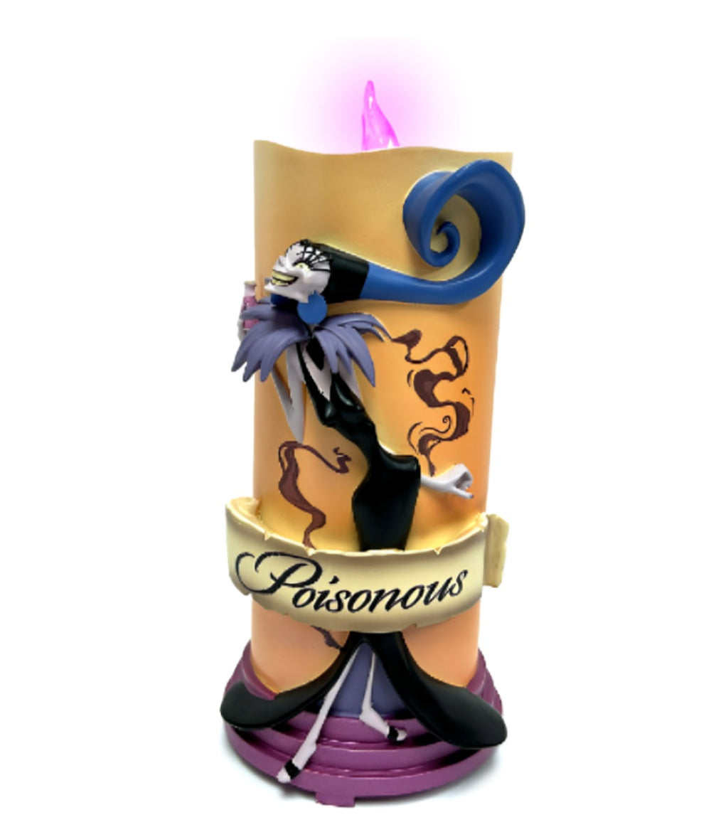 The Bradford Exchange Disney Villains Magic & Mayhem Candle Collection Issue #8: Yzma High-Relief Sculpted Portraits with Colored LED Lights 7-inches - RCE Global Solutions