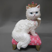 Load image into Gallery viewer, The Hamilton Collection Furry Special Faith Cat Breast Cancer Awareness
