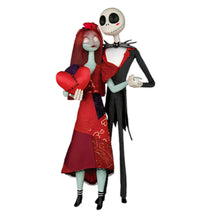 Load image into Gallery viewer, The Ashton-Drake Galleries Disney Tim Burton’s The Nightmare Before Christmas Scary Kind of Love Portrait Figure Set Collector&#39;s Edition Jack Skellington &amp; Sally 18.5-Inches - RCE Global Solutions
