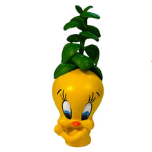 Load image into Gallery viewer, The Bradford Exchange LOONEY TUNES Succulent Collection Issue #3: Yosemite &amp; Tweety Handcrafted Pots with Artificial Succulents in Bright Colors 5.5-Inches
