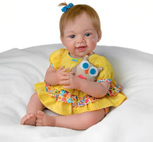 Load image into Gallery viewer, The Ashton-Drake Galleries Owl Always Love You Weighted Poseable RealTouch® Vinyl Skin Baby Girl Doll with Soft Plush Stuffed Animal Owl by Master Doll Artist Waltraud Hanl 18&quot;-inches - RCE Global Solutions
